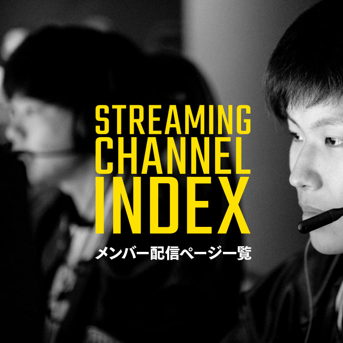 MEMBER STREAMING CHANNEL INDEX